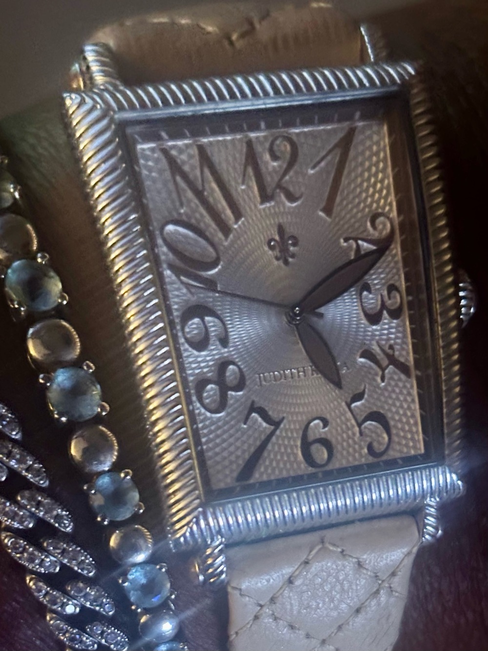 Judith Ripka Stainless Steel Watch